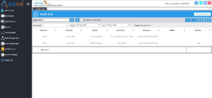 Audit trail