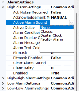 alarm sound