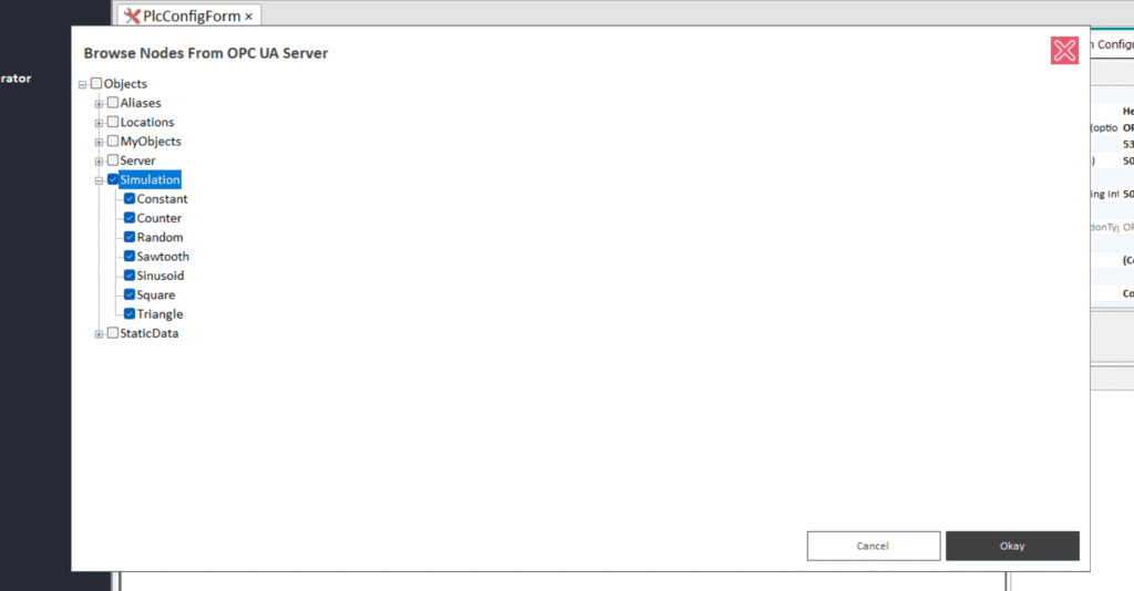 Configurator BrowseNode Feature