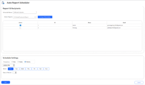 Automatic report generation feature in AdiLogix SCADA