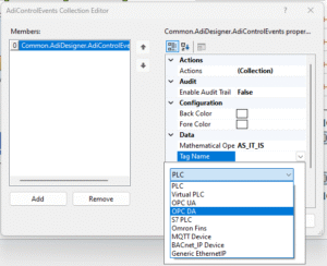 OPC DA Event handler