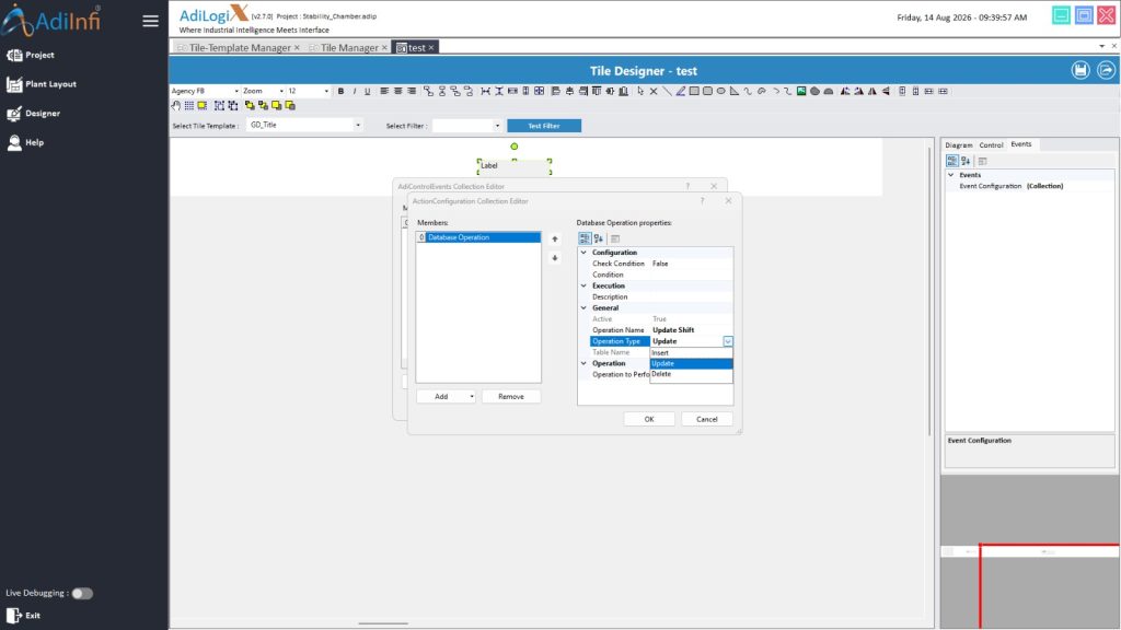 database operations